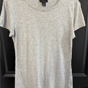 Halogen Women's Heather Gray Short Sleeve Tee